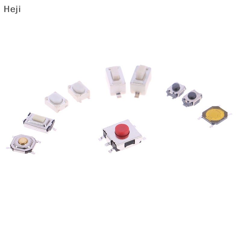 Heji Set 250 Công Tắc Nút Nhấn 10 Loại Chuyên Dụng Cho Xe Hơi
