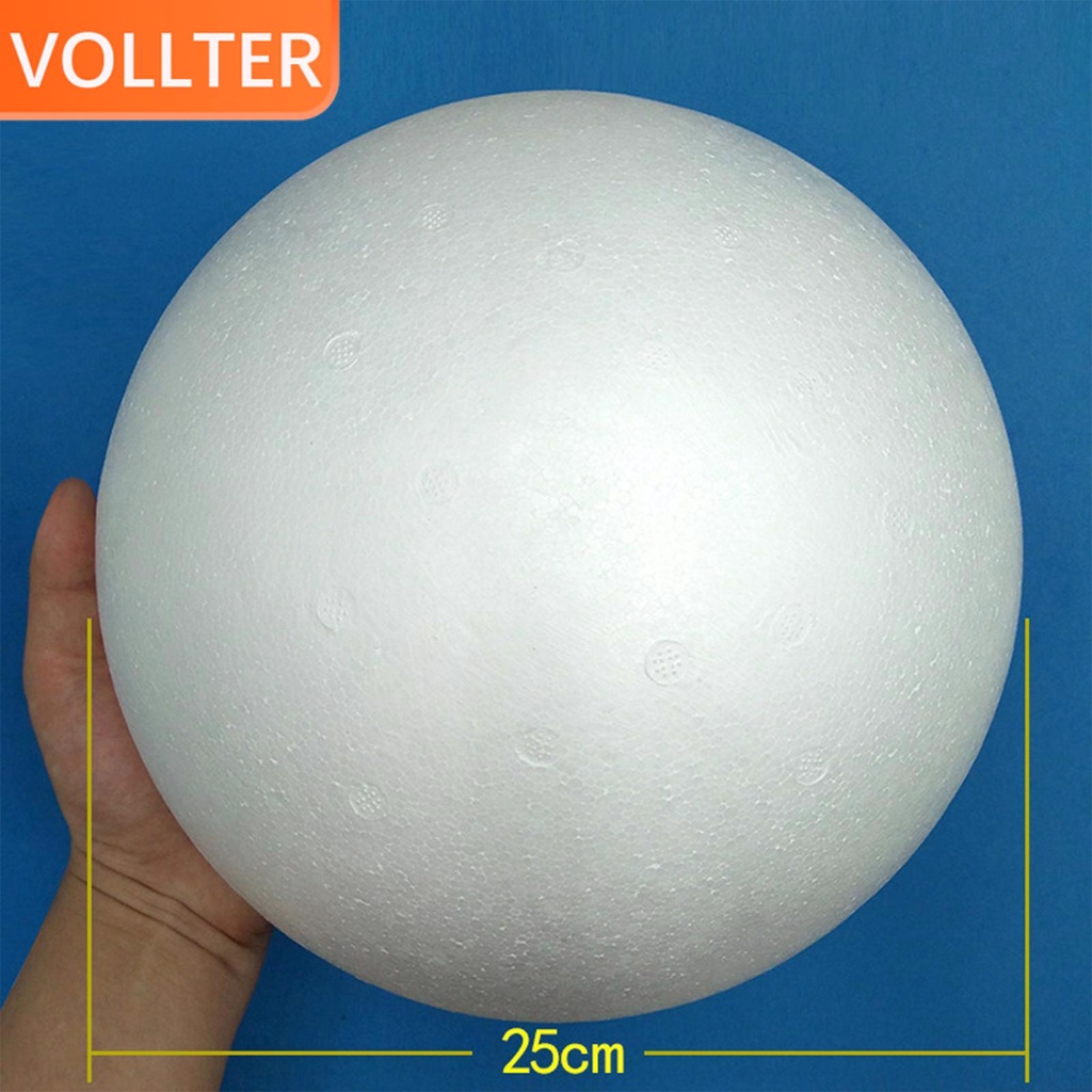 Set 1 / 2 / 3 / 5 Viên Xốp Tròn Nửa Vòng Dùng Để Làm Mô Hình Thủ Công