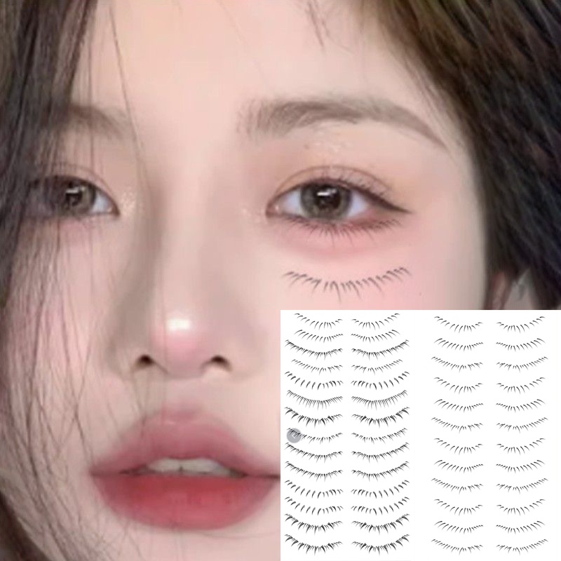 Hình Xăm Dán Lông Mi Giả Kháng Nước Lâu Trôi Tự Nhiên