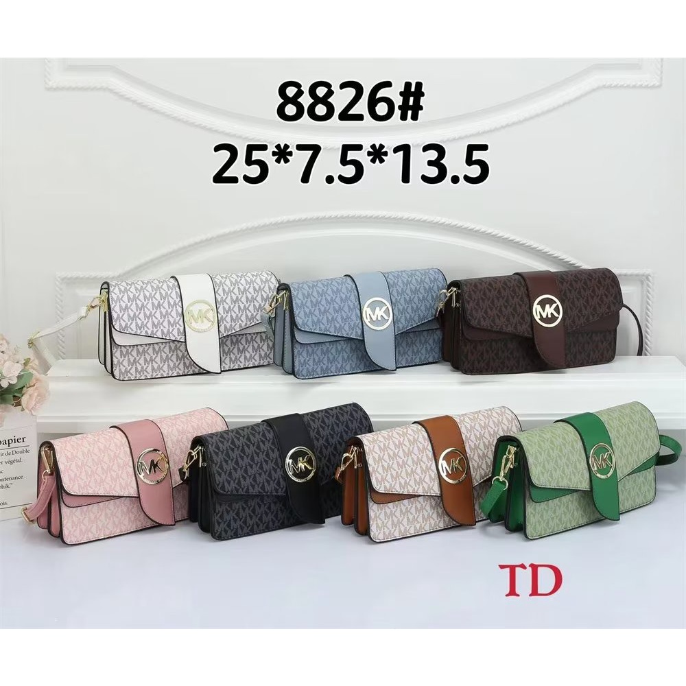 Michael kors Túi Da Đeo Chéo Thể Thao Thời Trang Cho Nam Nữ