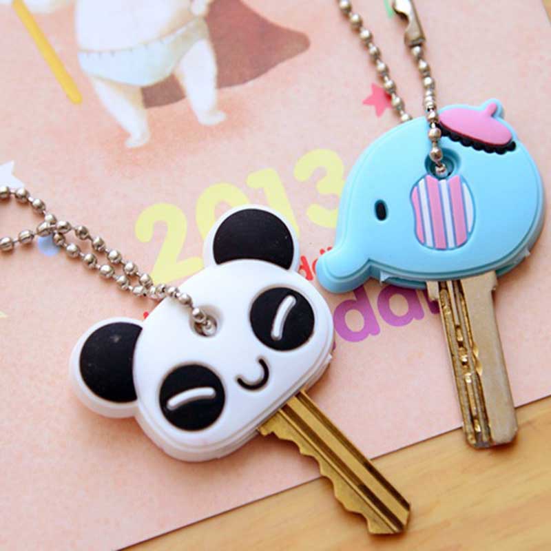 1 Túi Đựng Chìa Khóa Silicon Siêu Mỏng Hình mickey disney Thắt Nơ Cho Xe Hơi Ốp