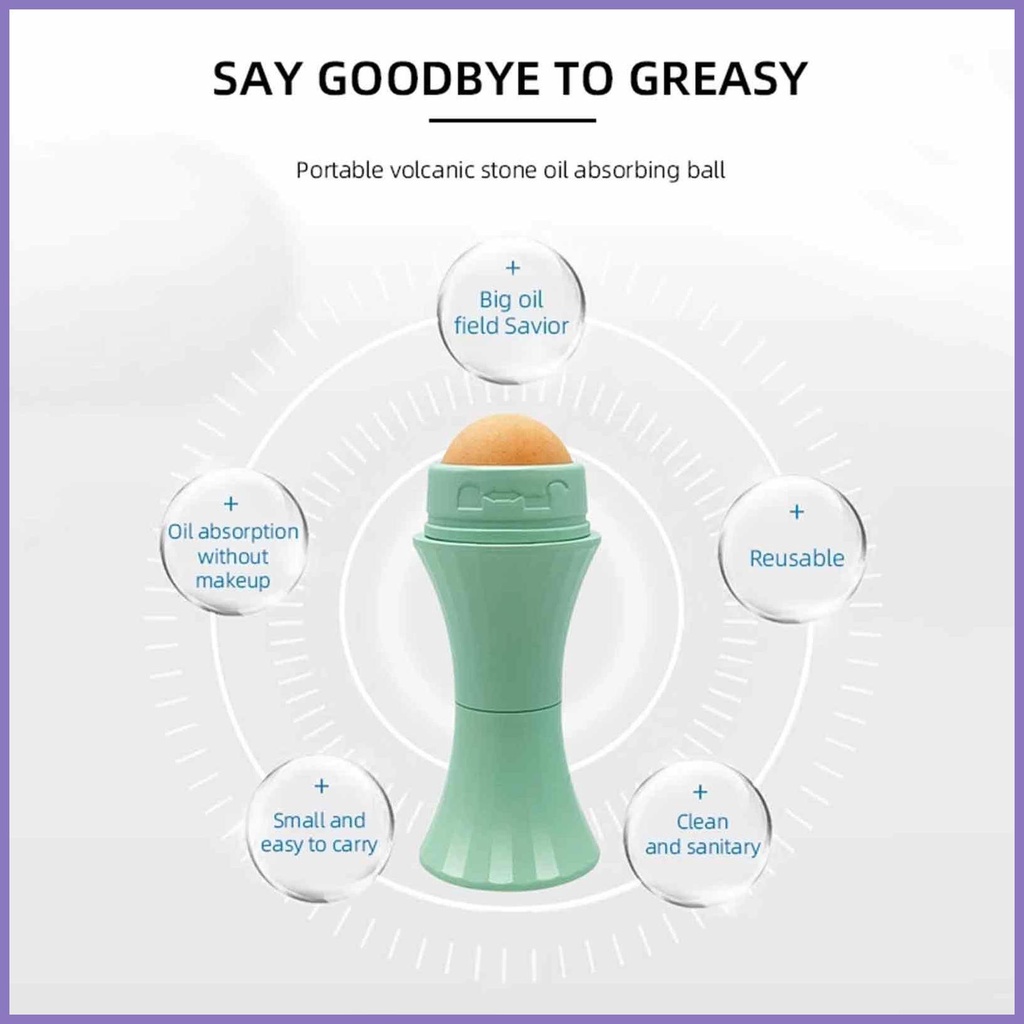 Con Lăn Đá Tẩy Trang Kiểm Soát Dầu Cho Da Mặt nota2vn