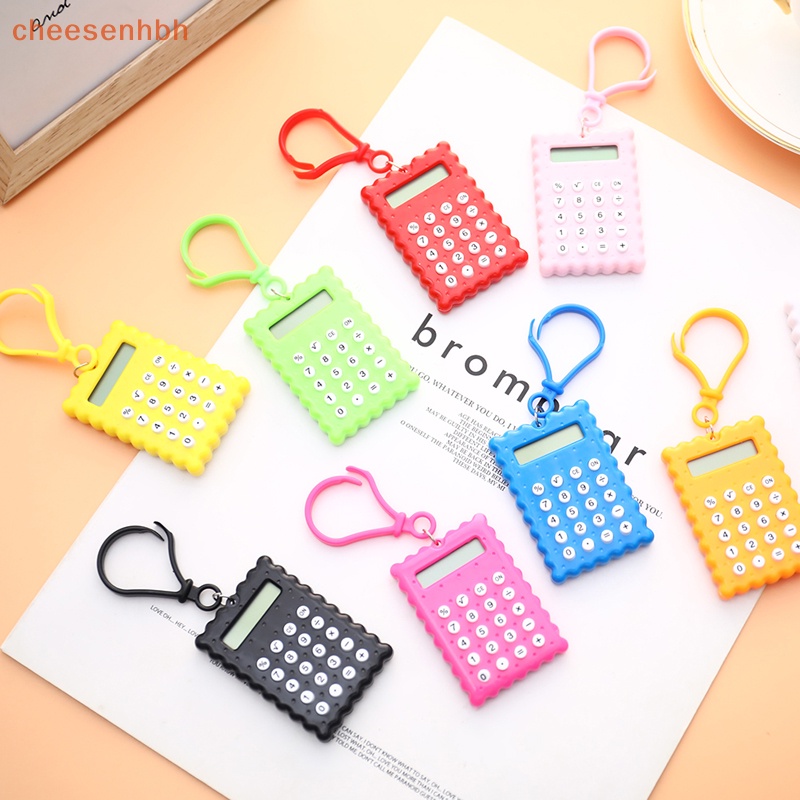 Máy Tính Điện Tử mini Hình Bánh Quy Cho Học Sinh