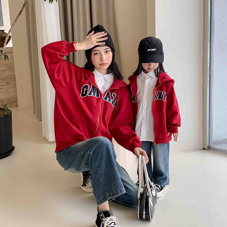 Áo Khoác Hoodie Thời Trang Thu Đông 2023 Dành Cho Mẹ Và Bé