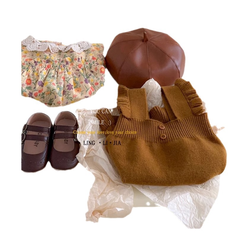 Bộ Áo Sơ Mi Hoa Tay Dài + Chân Váy Yếm Phong Cách Phương Tây Thời Trang Thu Đông Cho Nữ  Hàng Có Sẵn Hàng Mới