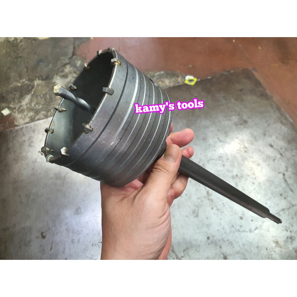 Mũi khoan khoét lỗ tường rút lõi bê tông 65mm 70mm 75mm 80mm 85mm 90mm 95mm 100mm dài 200mm 350mm