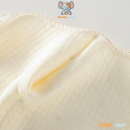 Bộ Quần Áo Cotton Chần Bông Cúc Bấm Siêu Mềm Siêu Ấm Cho Bé Họa Tiết Hàn Quốc Siêu Xinh Doomi Baby - HT663