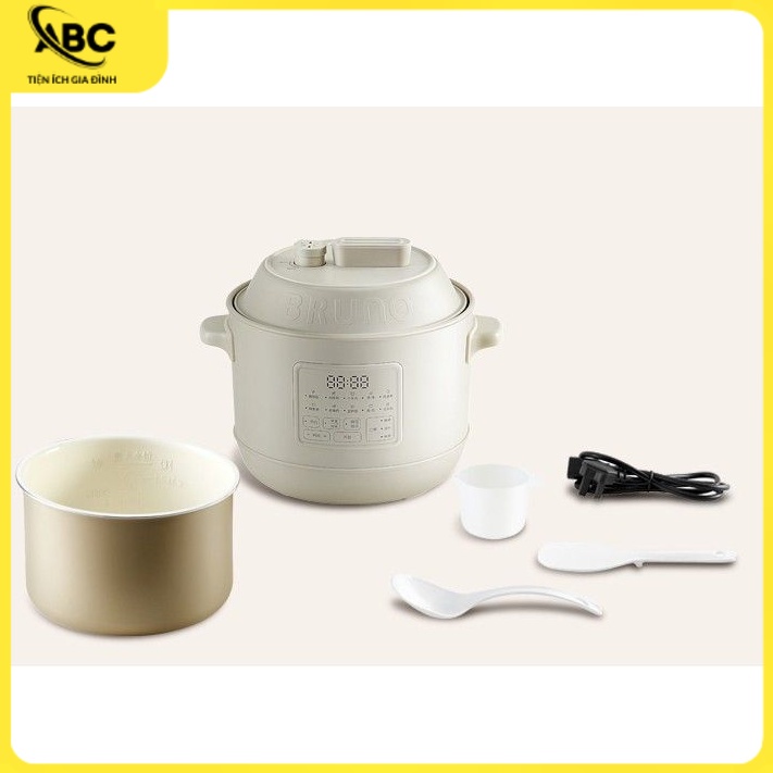 Nồi Áp Suất Điện Thông Minh BRUNO 3L
