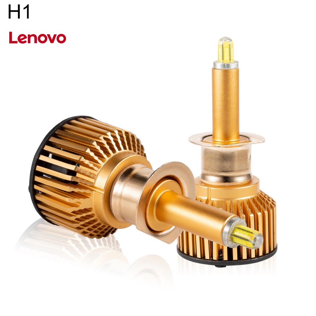 Set 2 Đèn Pha led h1 h7 h11 6000k 6 Mặt Bằng Nhôm Chuyên Dụng Cho Xe Hơi
