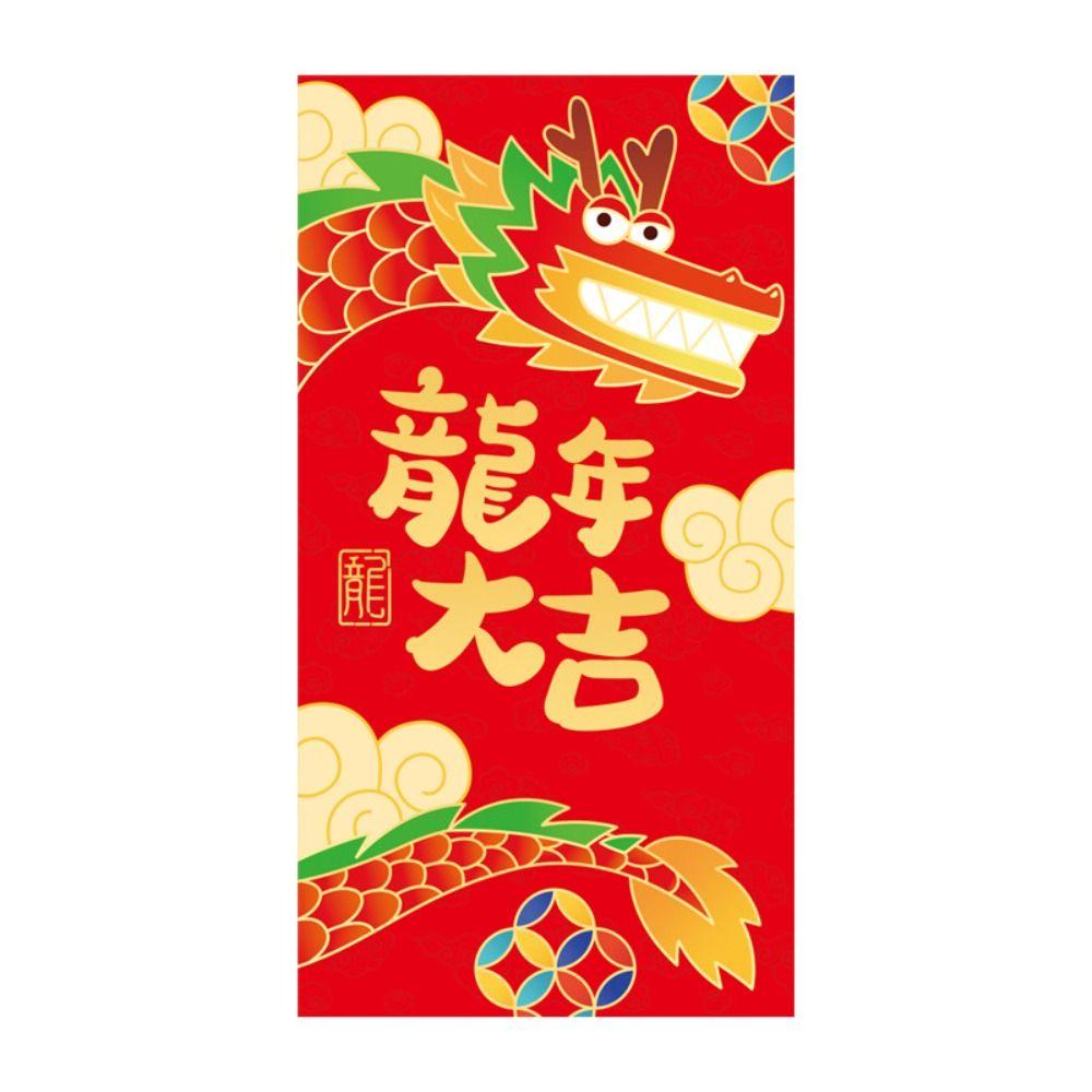 Dalton Bao Lì Xì Năm Mới 2024 Họa Tiết Rồng Truyền Thống Dùng Làm Quà Tặng Sinh Nhật / Đám Cưới diy