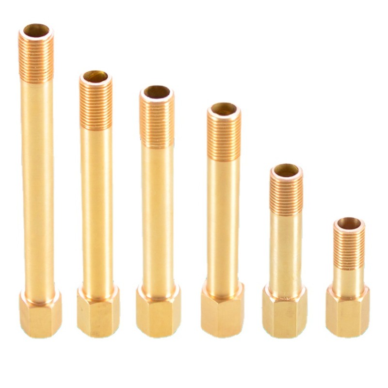 [MHJ] Tất Cả Đồng Bên Trong Dây Ngoài Nối Ống Đồng Trực Tiếp Mở Rộng Phụ Kiện Dày Khí Nén Khuôn Khớp