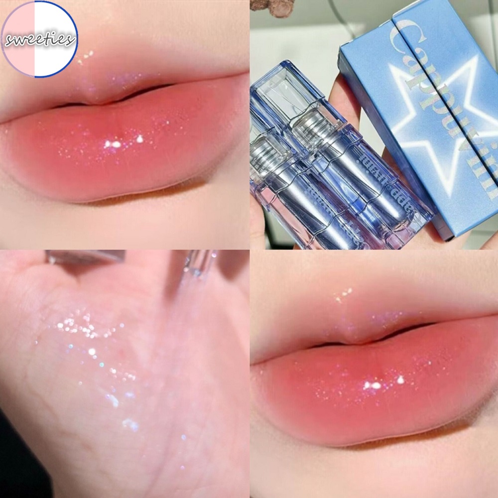 Son Bóng Dưỡng Ẩm Màu Gương Trang Điểm Cho Người Mới Bắt Đầu Thương Hiệu Ucanbe