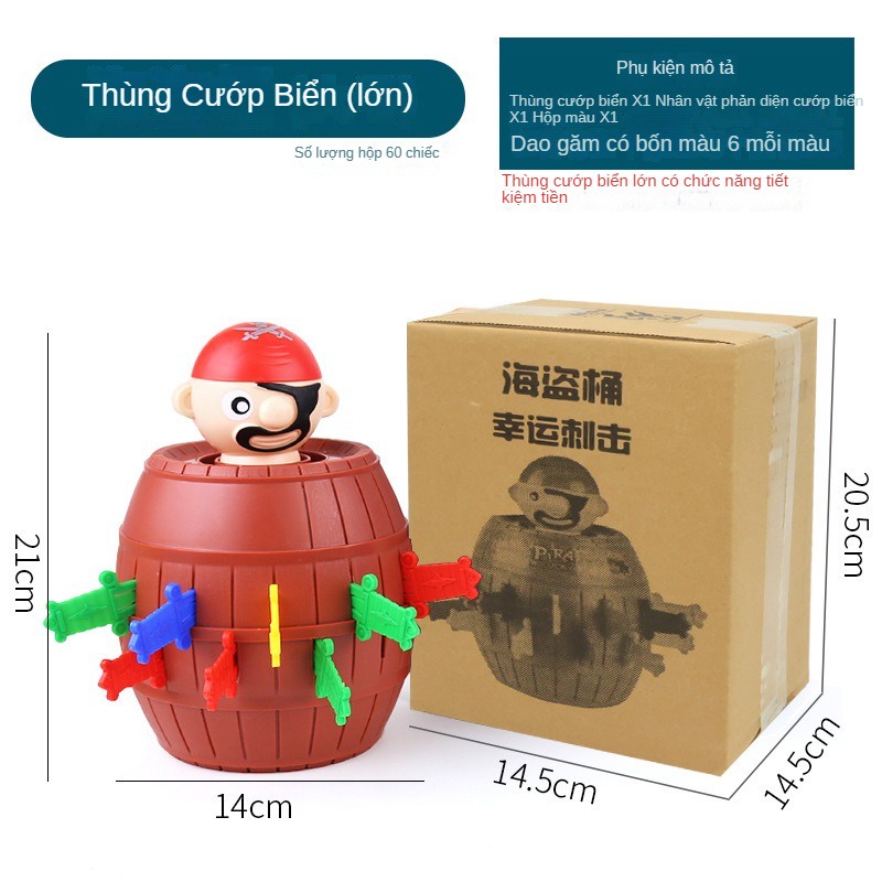 Đồ Chơi Hải Tặc Cỡ Lớn Có 24 Câu Nói Vui Nhộn Cho Cả Gia Đình