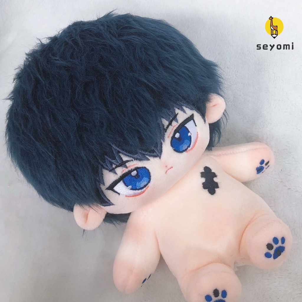 Búp Bê Nhồi Bông cotton 20cm Hình isagi yoichi Hoạt Hình Dễ Thương