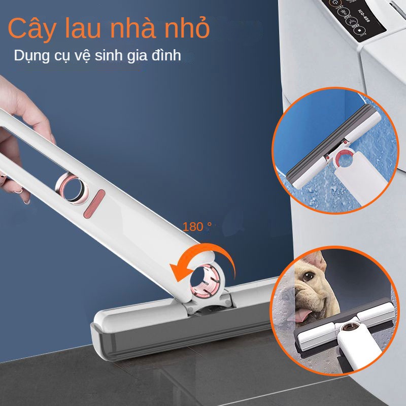 Chổi lau nhà di động, Lau kính mini nhỏ gọn làm sạch các bề mặt nhanh chóng dụng cụ vệ sinh gia đình tiện lợi GDK1242