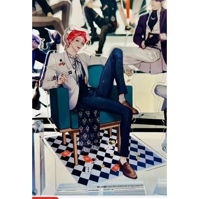 Mô hình Standee HoneyTrouble Rắc rối ngọt ngào Acrylic BL Korea Anime Jiheo Wooju Phụ kiện trang trí để bàn góc học tập
