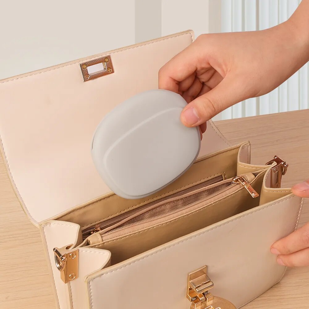 Túi Đựng Dây Cáp Dữ Liệu / Phụ Kiện Du Lịch / Hộp Đựng Tai Nghe Bằng Silicon Mềm mini Đơn Giản Dễ Thương