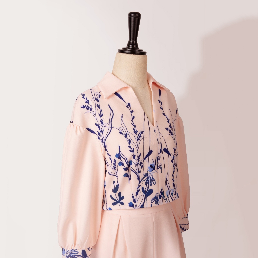 Sét Katosa Croptop Áo Hoa,