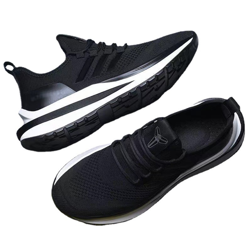 Giày nam SHANMUSENLIN dệt fly thoáng khí phong cách athleisure mới