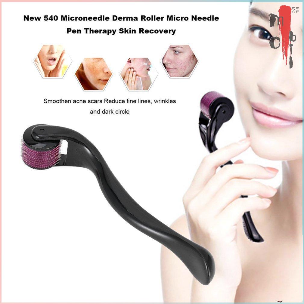 Con Lăn Vi Kim 540 Kim Siêu Nhỏ Titan Giúp Tóc / Râu Mềm Mại Và Kích Thích Mọc Và Hỗ trợ giảm sẹo