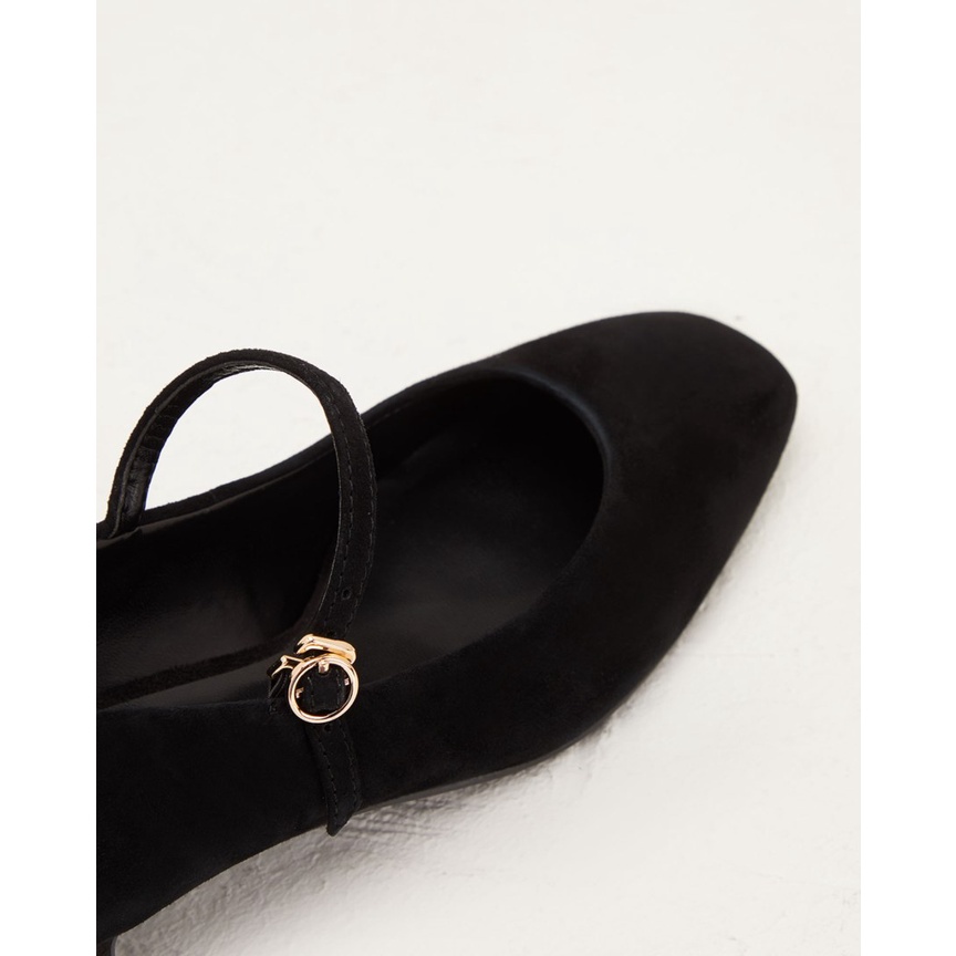 Giày cao gót PEDRO mũi vuông da cừu cổ điển PW1-26220052