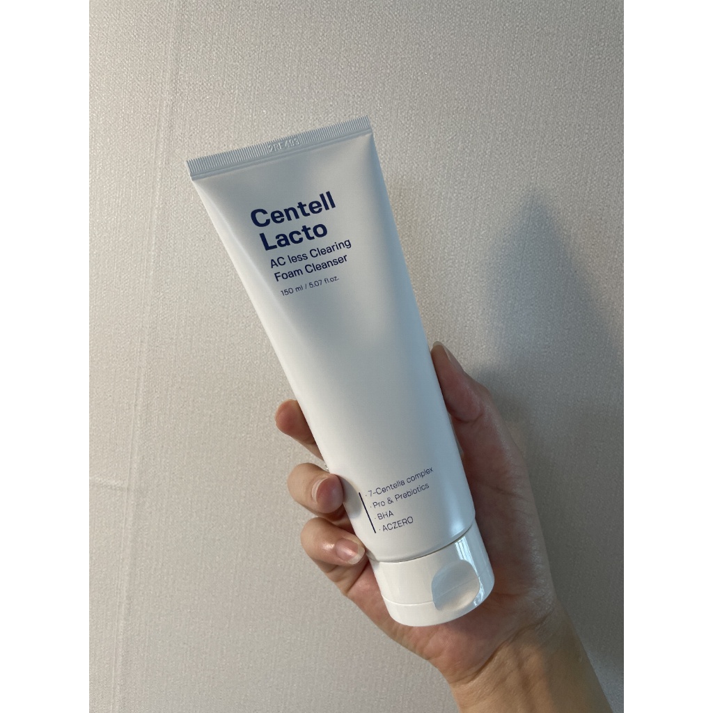 Sữa Rửa Mặt Làm Sạch CENTELL LACTO AC LESS CLEARING FOAM CLEANSER 150G