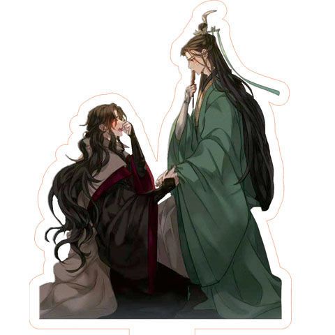 Mô hình Standee Hệ thống tự cứu của nhân vật phản diện Lạc Băng Hà Thẩm Thanh Thu manhua chibi BL decor góc học tập