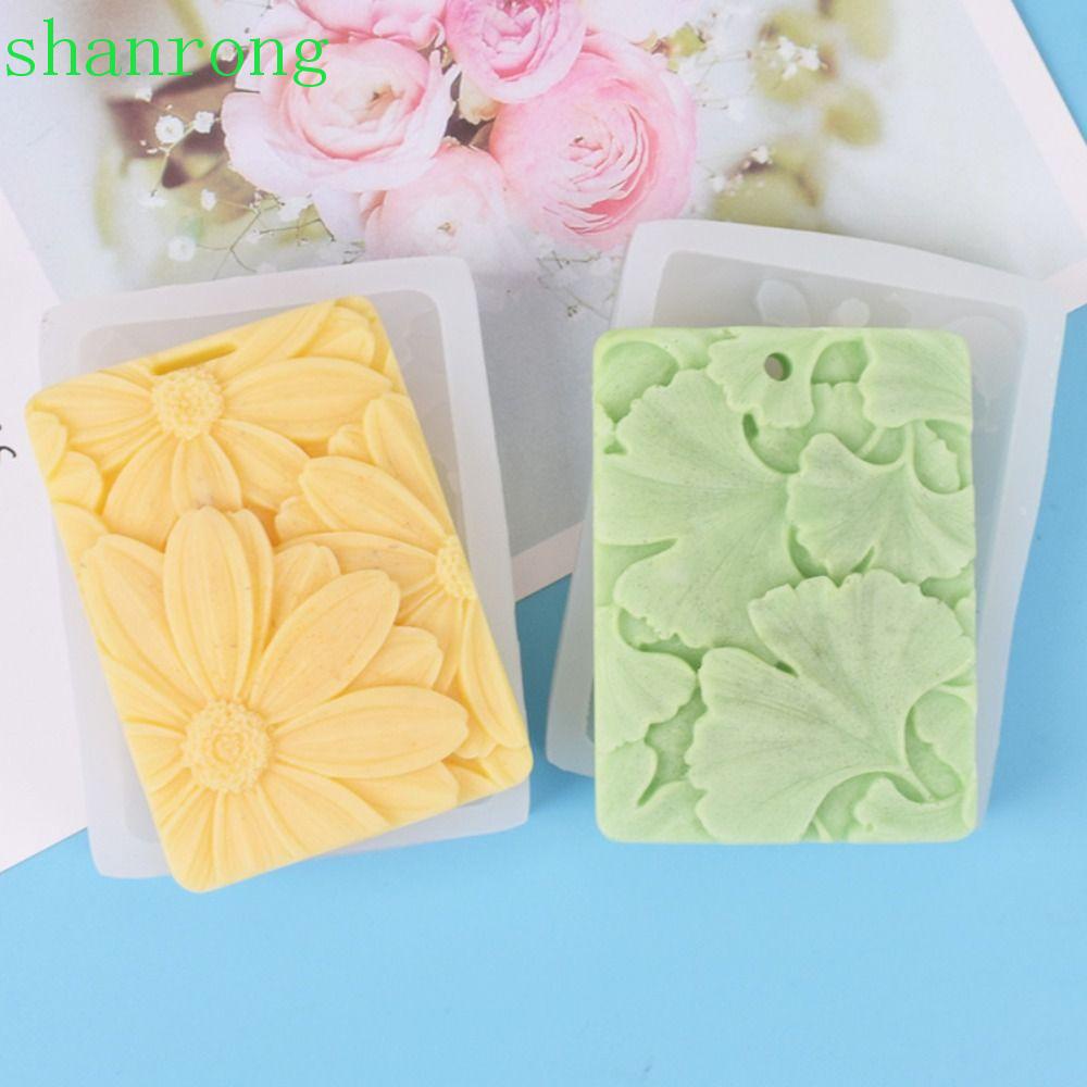Shanrong Khuôn Silicon Hình Chữ Nhật Khuếch Tán Hương Thơm Hình Lá ginkgo diy Sáng Tạo Cho Xe Hơi / Phòng Ngủ