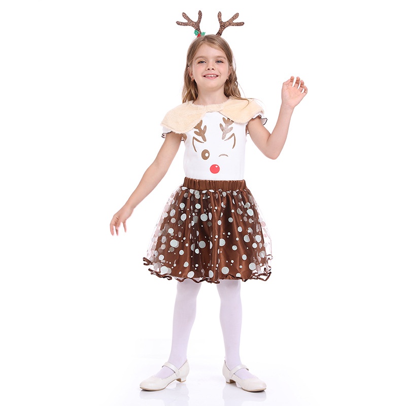 Trang Phục Hóa Trang Ông Già Noel Cho Bé Gái
