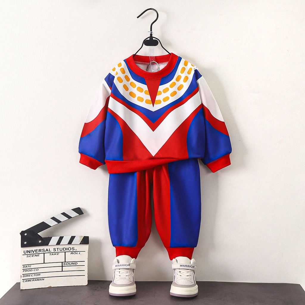 Set Đồ Thể Thao Dài Tay Thời Trang Xuân Thu Cho Bé