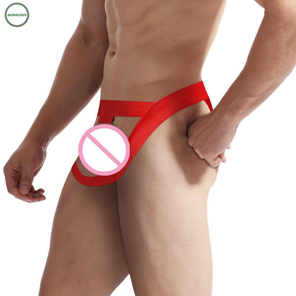 New Coming~Classic Style Men's Thongs Underwear with Elastic Strap and Soft Fabric#Home Essentialses