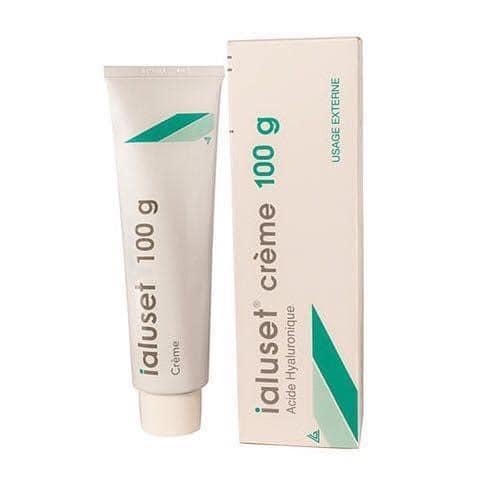 Ialuset Hyaluronic Cream - Kem dưỡng ẩm phục hồi da, lành sẹo , mờ thâm, sát Khuẩn  100 gr