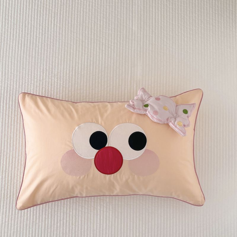 Vỏ Gối cotton Nguyên Chất 30 * 50 48 * 74cm Có Thể Giặt Sạch Dành Cho Bé