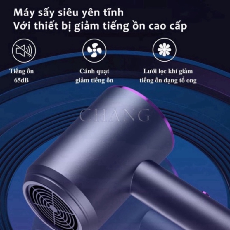 Máy Sấy Tóc Mini 2 chiều Nóng Lạnh GODWELL , Công Suất 2300W Sấy Chuẩn Salon Chất Liệu bền bỉ