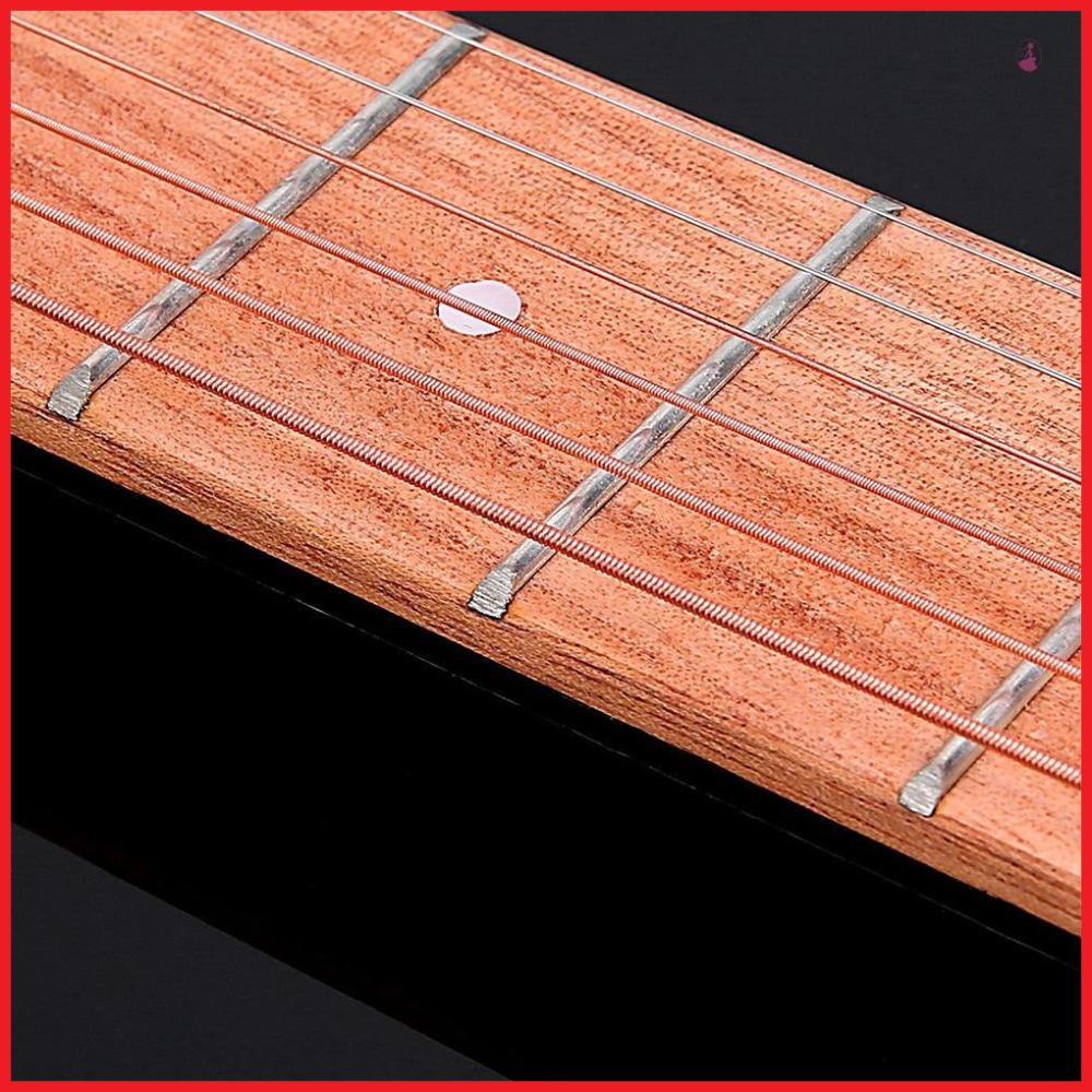 Mô Hình Đàn guitar Bỏ Túi 6 Dây 6 Phím Bằng Gỗ sapele Dành Cho Người Mới Bắt Đầu Đen