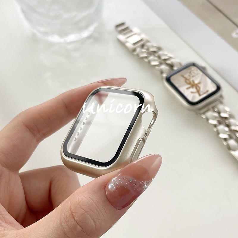 Vỏ pc Cứng Bảo Vệ Mặt Đồng Hồ apple watch 41mm 45mm s9 7 8 6 5 40mm 44mm 42mm 38mm 3 se 49mm