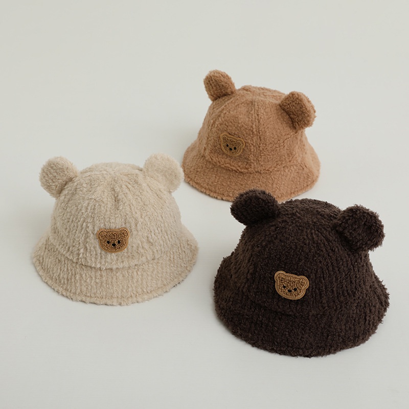 Mũ Tai Bèo Phủ Lông Cừu Giữ Ấm Mùa Đông Dành Cho Trẻ Em