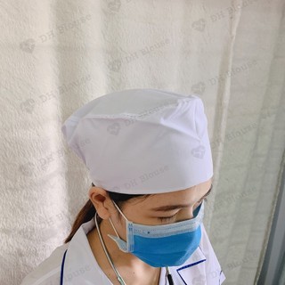 Mũ blouse trắng bác sĩ, y tá, dược sĩ