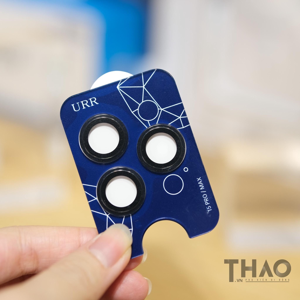Lens bảo vệ camra URR Sapphire PVD dành cho iPhone