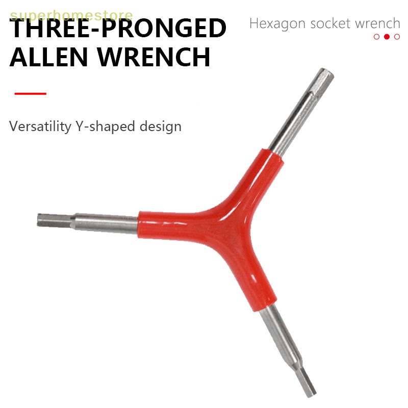 Cờ Lê Lục Giác Chữ y 3 Chiều 4 / 5 / 6mm Chuyên Dụng Cho Xe Đạp uyi