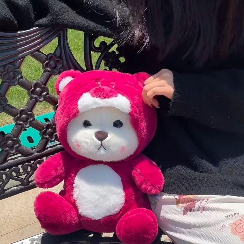 Dễ Thương Búp Bê Nhồi Bông Hình Gấu Xinh Xắn Đáng Yêu