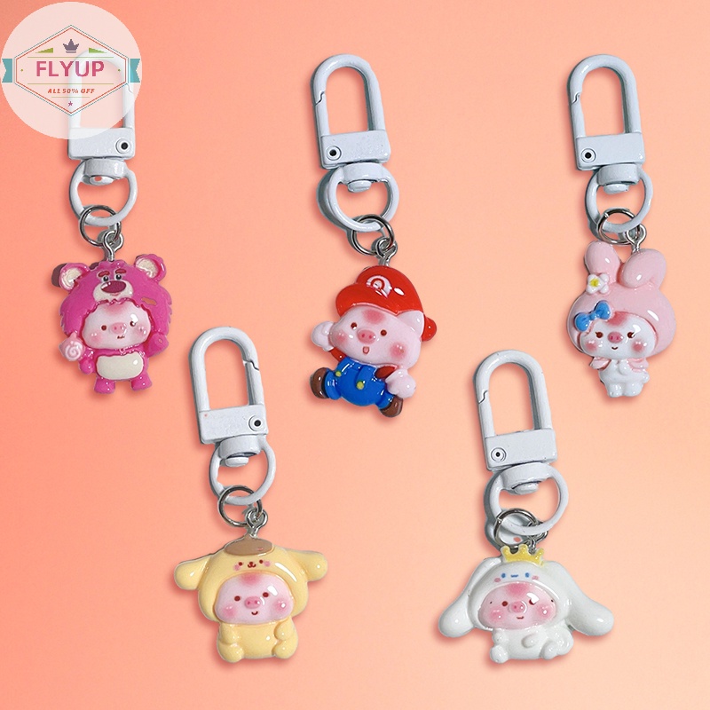 Flyup Móc Khóa Hình Búp Bê Hoạt Hình kuromi cinnamoroll melody Dễ Thương vn