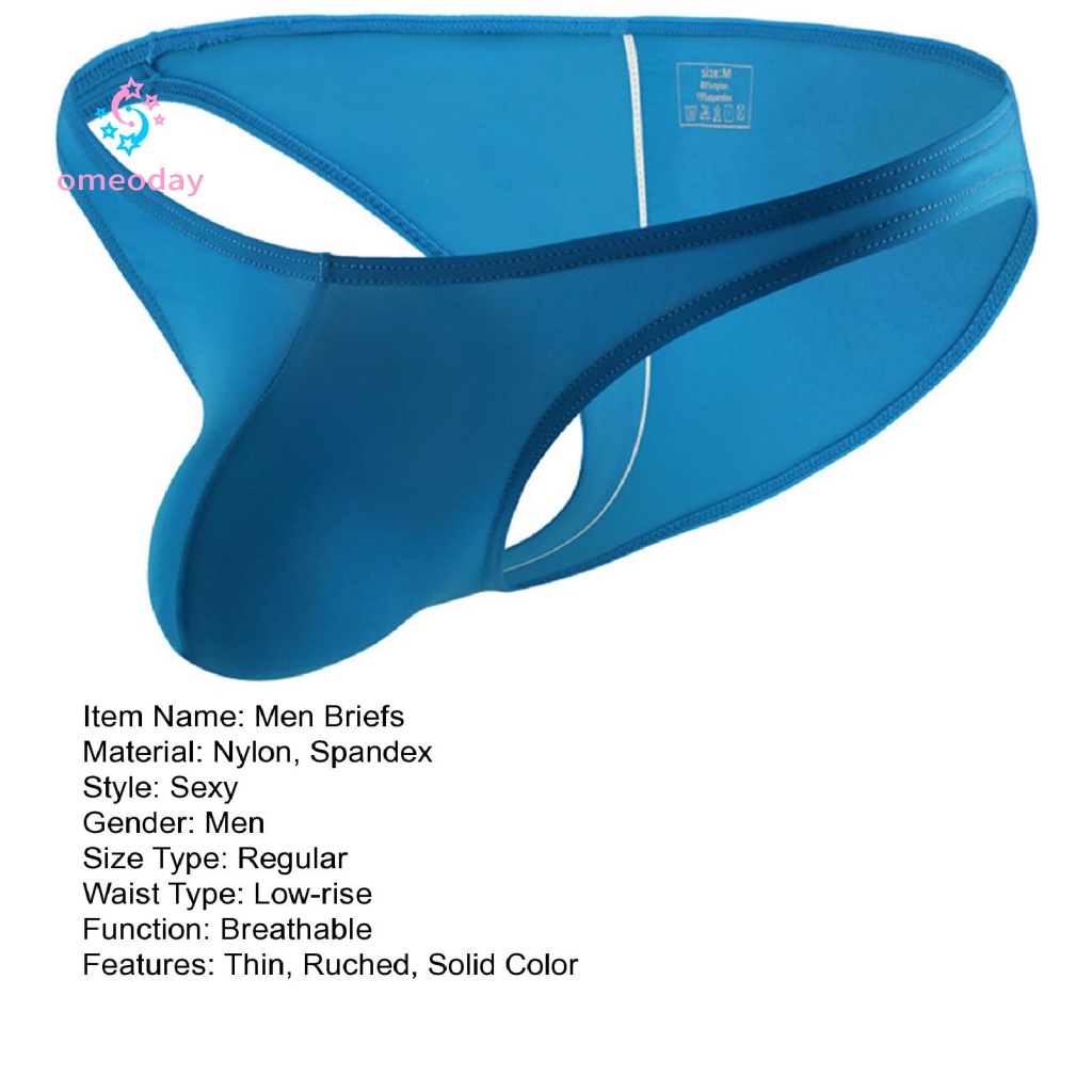 Omomeoday Quần Lót Nam Thoáng Khí Lưng Thấp Quyến Rũ Phong Cách Và Thoải Mái Thoáng Khí Và Quần Lót Ôm Dáng Người Mua Hàng Đông Nam Ái