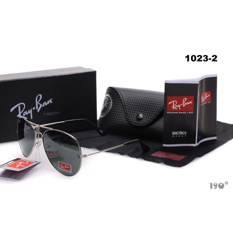 Kính phi công Ray-Ban 2019 mới Unisex Rayban đen b50r chính hãng