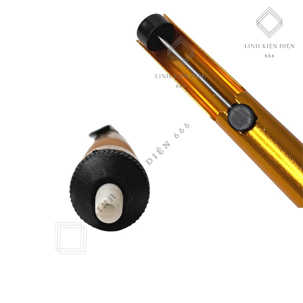 Hút thiếc bằng nhôm loại nhỏ dài 19cm hút chì thừa trên bảng mạch giá rẻ HTN19CM