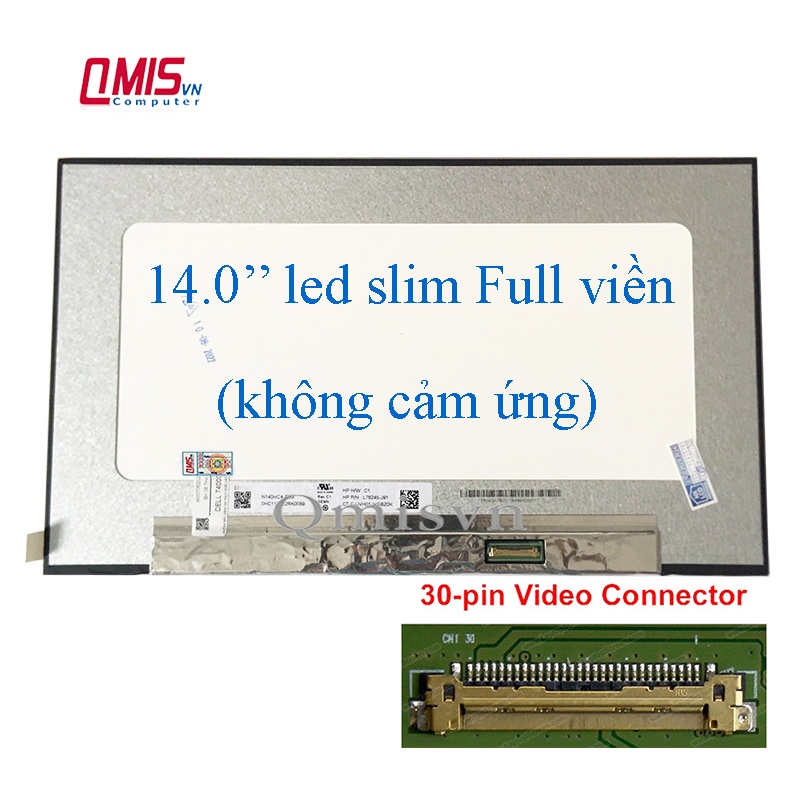 Màn hình laptop 14 inch led slim 30 pin Full viền, HP ELITEBOOK 840 G7, 840 G8, 640 G9, PROBOOK 440 