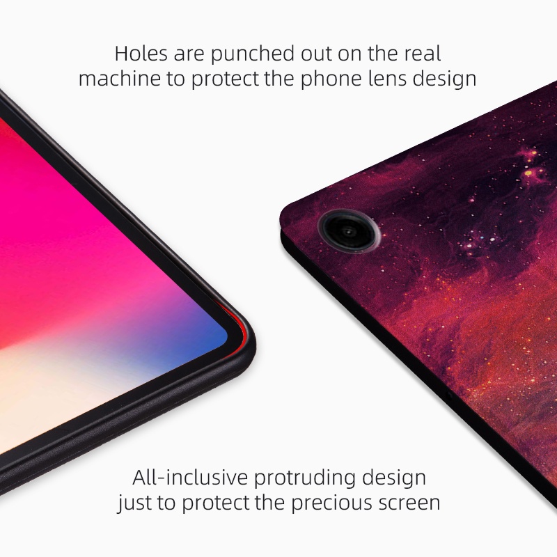 Thông Minh Bao Da Máy Tính Bảng pu Siêu Mỏng Chống Sốc Cho samsung galaxy tab a9 a9 + 8.7 11.0 sm-J110 x115 x117 x210 x216b x218u Ốp