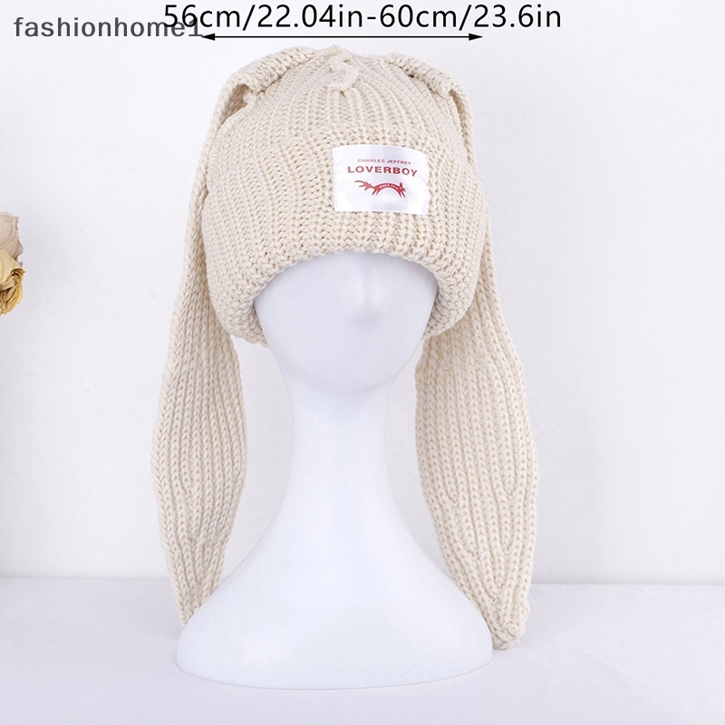 Mũ Len beanie Tai Thỏ Cho Nam Và Nữ