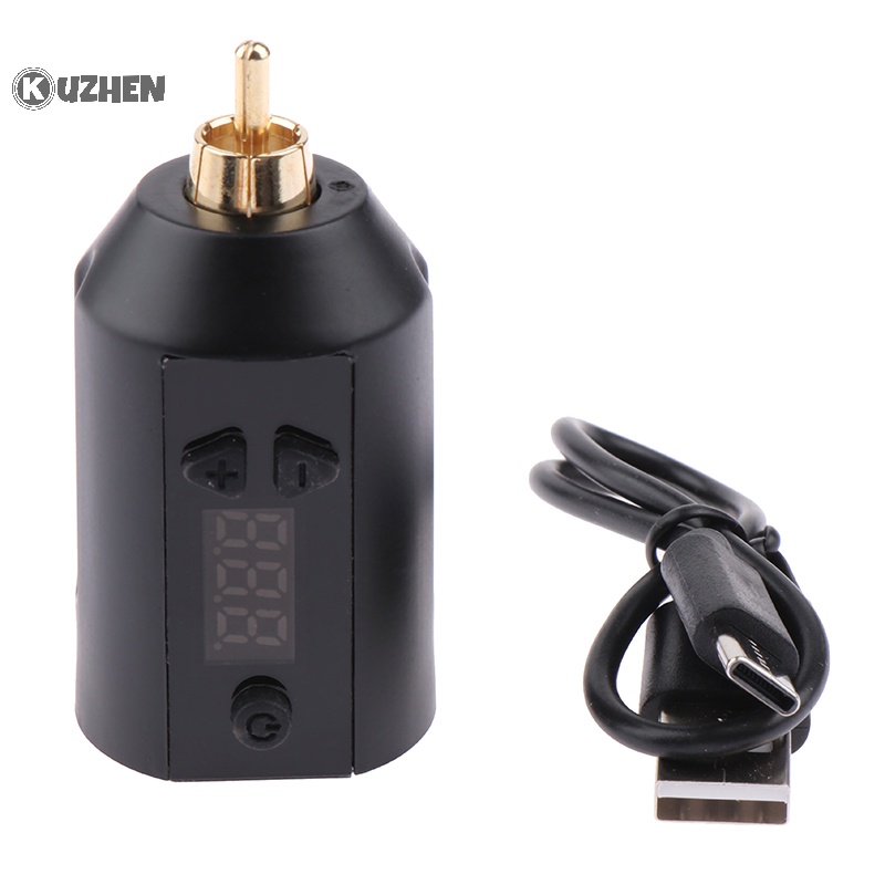 1 Nguồn Điện rca 1500mah Cho Máy Xăm Không Dây