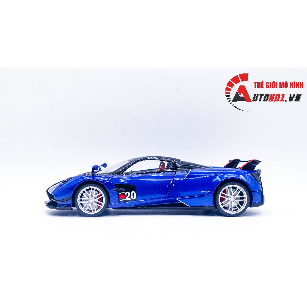 Mô hình siêu xe Pagani Huayra BC mui trần tháo rời được 1:18 Alloy Model OT221Tặng ô tô
